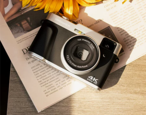 松典 美颜高清自拍vlog入门校园学生cc...