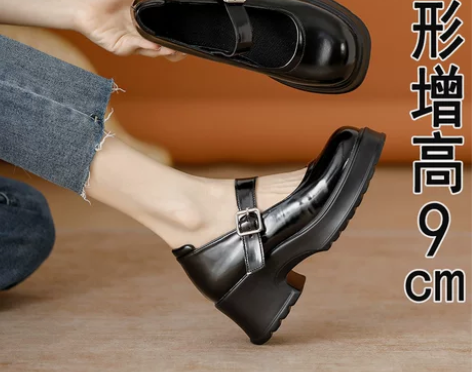 3233小码内增高玛丽珍鞋女2023年新款...