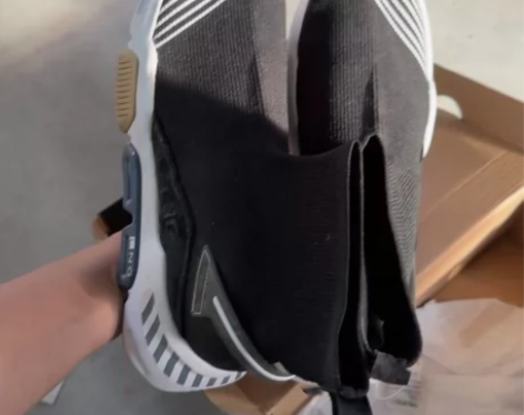 【42码】李宁 一体织袜套休闲鞋 LLAN...