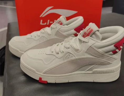 李宁惟吾系列42码高帮板鞋 空军一号皮面时...