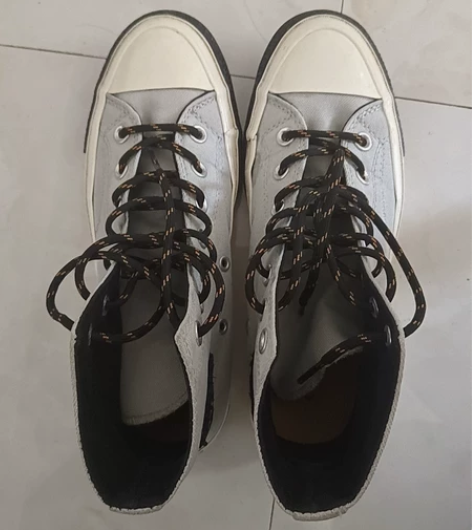 converse1970 黑白配色 38码...