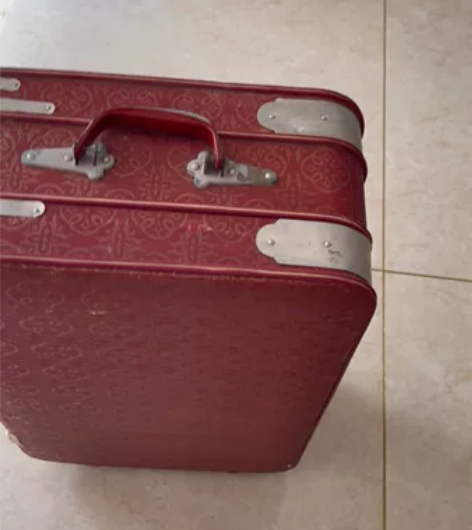 老式行李箱，怀旧版，80年代的老物件，适合...