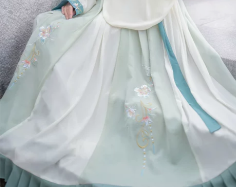 【过年不打烊】如梦霓裳汉服女花卿晋制交领半...