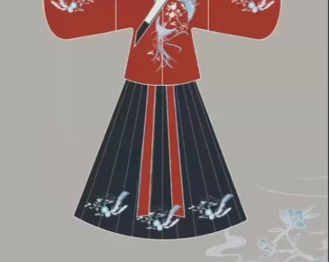 艺缕原创正品【鸾凤】交领汉服女琵琶袖明制袄...