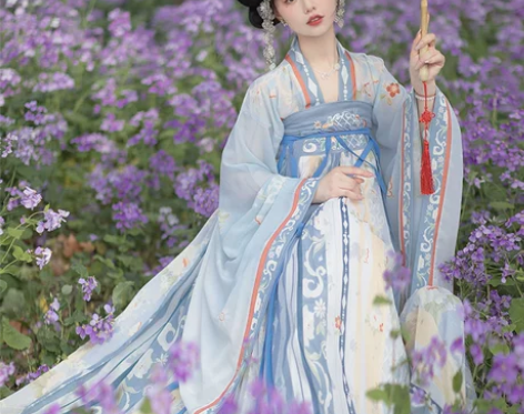 原创汉服女南北朝交领齐腰胸襦裙中国风古装2...