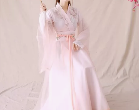 全新M码古装女改良汉服超仙气飘逸中国古风仙...