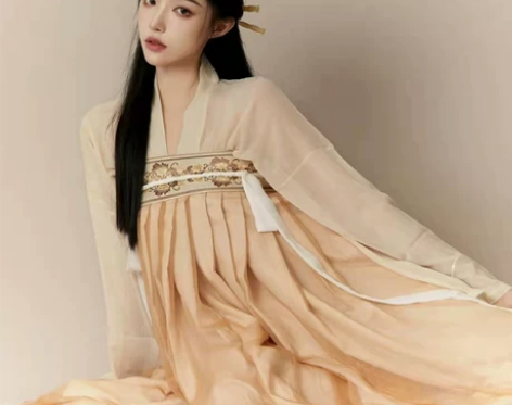 唐制汉服女超仙气飘逸改良古装中国风唐装齐胸...