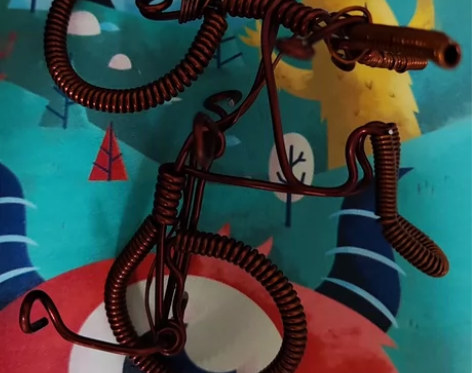 桌面摆件，自行车，手工自行车模型，装饰品，...