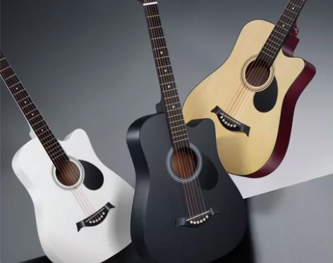 兰可民谣单板木吉他初学者男女学生新手 零基...