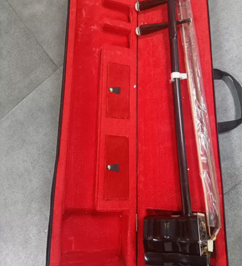 致雅苏州黑檀木二胡乐器初学者入门成人儿童专...