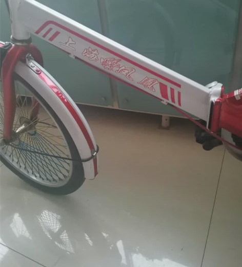 凤凰20寸折叠自行车，带缓冲，质量好！后轮...