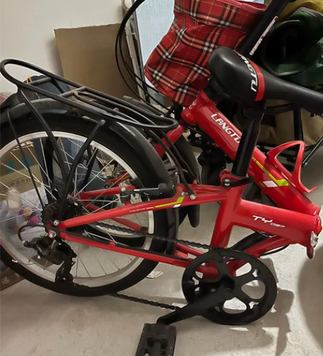 狼途折叠自行车20寸男女超轻便携小型成年代...