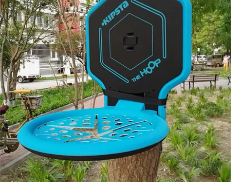 迪卡侬篮球框     儿童训练 家用投篮 ...