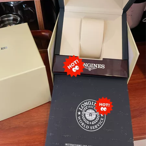 浪琴手表收纳盒手表盒 内盒外盒 说明书一起...