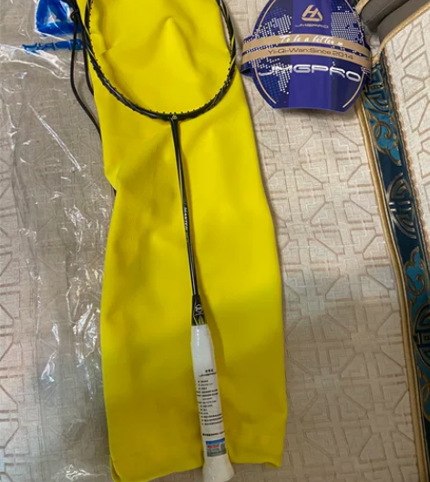 击破羽毛球拍 m12k 3u 全新空拍 感...