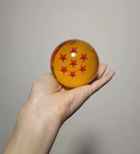 七龙珠周边，超大号龙珠球，集齐许愿 已集齐...