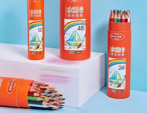 【全新未拆封】掌握儿童彩色铅笔套装 水溶性...