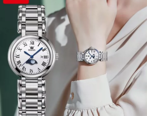 欧利时品牌女士手表女款高颜值腕表时尚小众防...