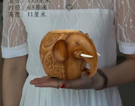 创意时尚可爱大象笔筒摆件教师节礼物学生礼品...