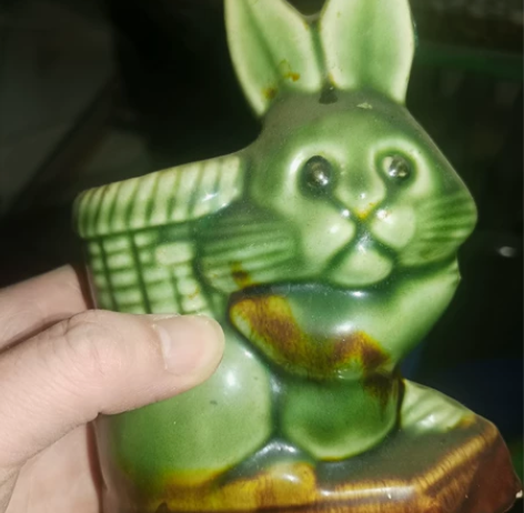 笔筒，狮子瓷器摆件，78年代老物件 感兴趣...