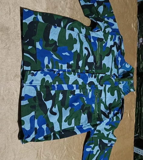 巴柒海蓝迷彩衣    NO.824 全7....