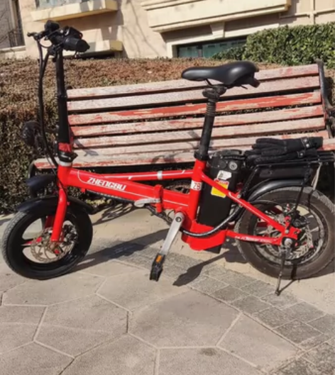 正步折叠电动自行车，锂电池48V15Ah可...