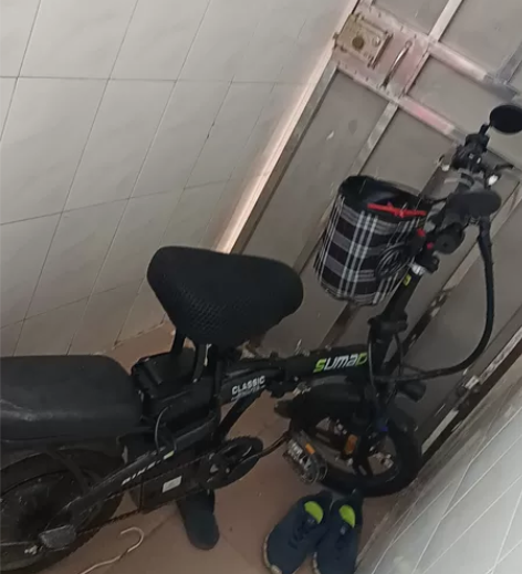 出折叠电动车， 可折叠放汽车后备箱，方便携...