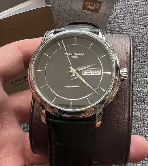 天王表天王机械表。男款机械表GS5937 ...