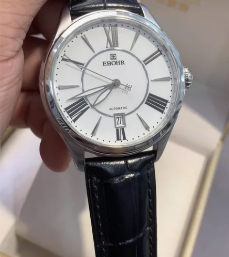 依波自动机械手表1412822商务男表防水...