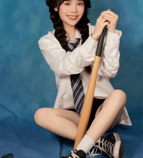 影楼写真拍摄道具棒球棍 实木棒球棍适合棒球...