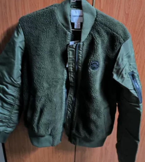 匡威 保证正品 粒粒绒 棒球服 尺码XL ...