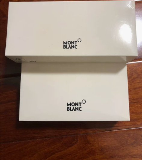 全新万宝龙签字笔加纯皮笔套，专柜正品，忍痛...