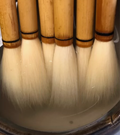 【已开笔检查完好】纯羊毫长锋5.2cm日本...