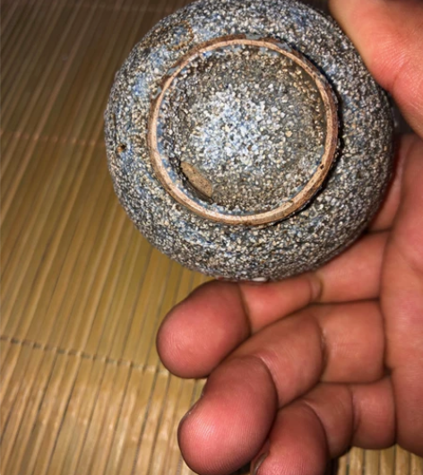 日本回流精品老茶碗，直径7厘米。百年老货。...