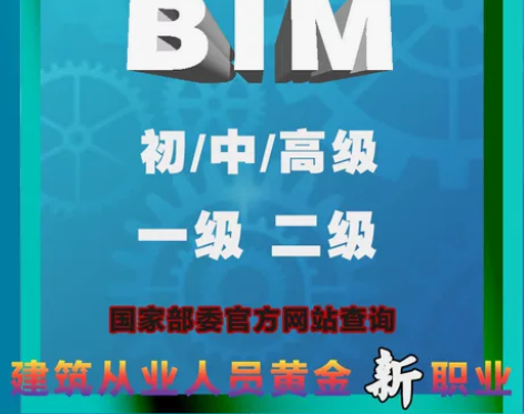 人社BIM建模技术项目管理战略规划师