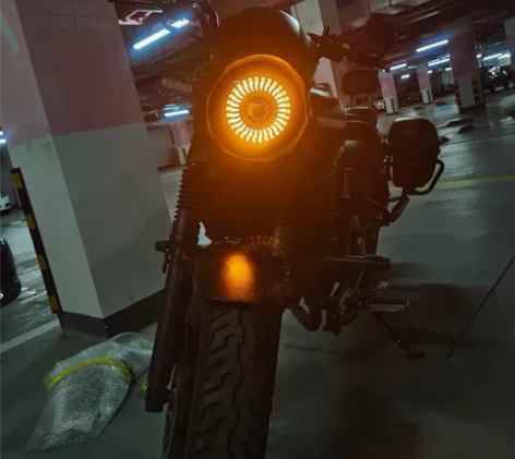 豪爵tr300专用菊花大灯 标价就是卖价 ...