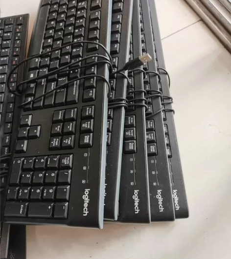 罗技K120键盘，成色不错，便宜甩卖，15...