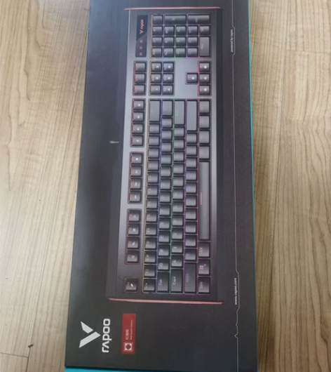 雷柏V500L机械键盘，红轴，全新未拆 感...