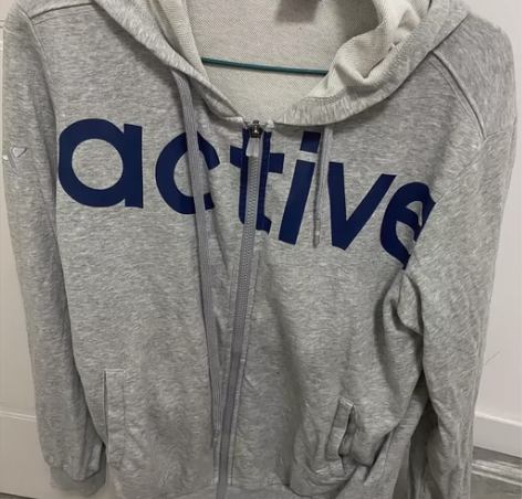 特步连帽开衫外套m码 穿过解意勿拍 二手商...