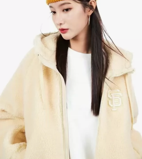 全新带吊牌mlb姜黄色毛线帽，说是原单的，...