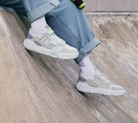 奇弹鸿星尔克女鞋板鞋透气2023夏季新款无...