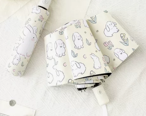 晴雨伞两用全自动折叠小巧便携遮阳伞防晒防紫...