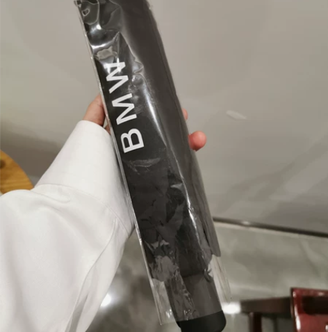 宝马BMW原装款雨伞4S店高档原厂专用黑胶...