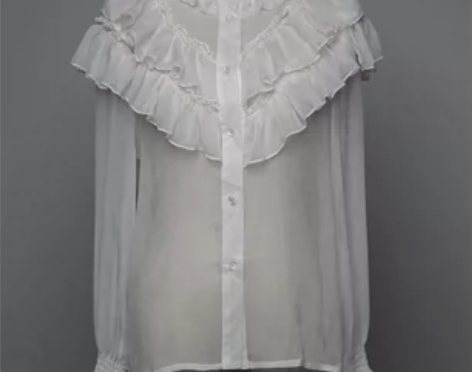 蘑菇蜗牛Lolita 天鹅湖之梦衬衫 二团...