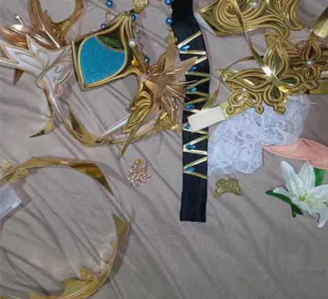 金色仲夏夜之梦cos服 全新爽快包邮，拿到...