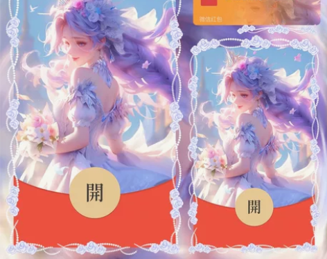 【王者-大乔挚爱花嫁】动态音乐红包封面 红...