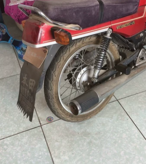 五羊本田125-A摩托车，灰机器，08年底...