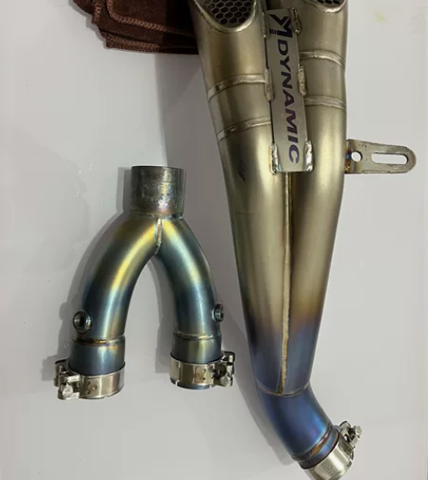 雅马哈R1泰国DY手工钛合金排气，中尾段，...