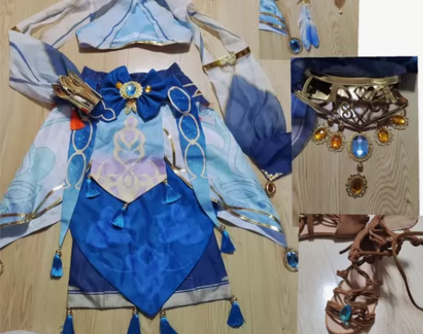 【出/租】原神妮露cos大全套 衣服：雾都...