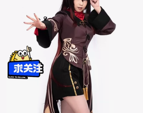 原神胡桃动漫游戏胡堂主胡桃cosplay服...